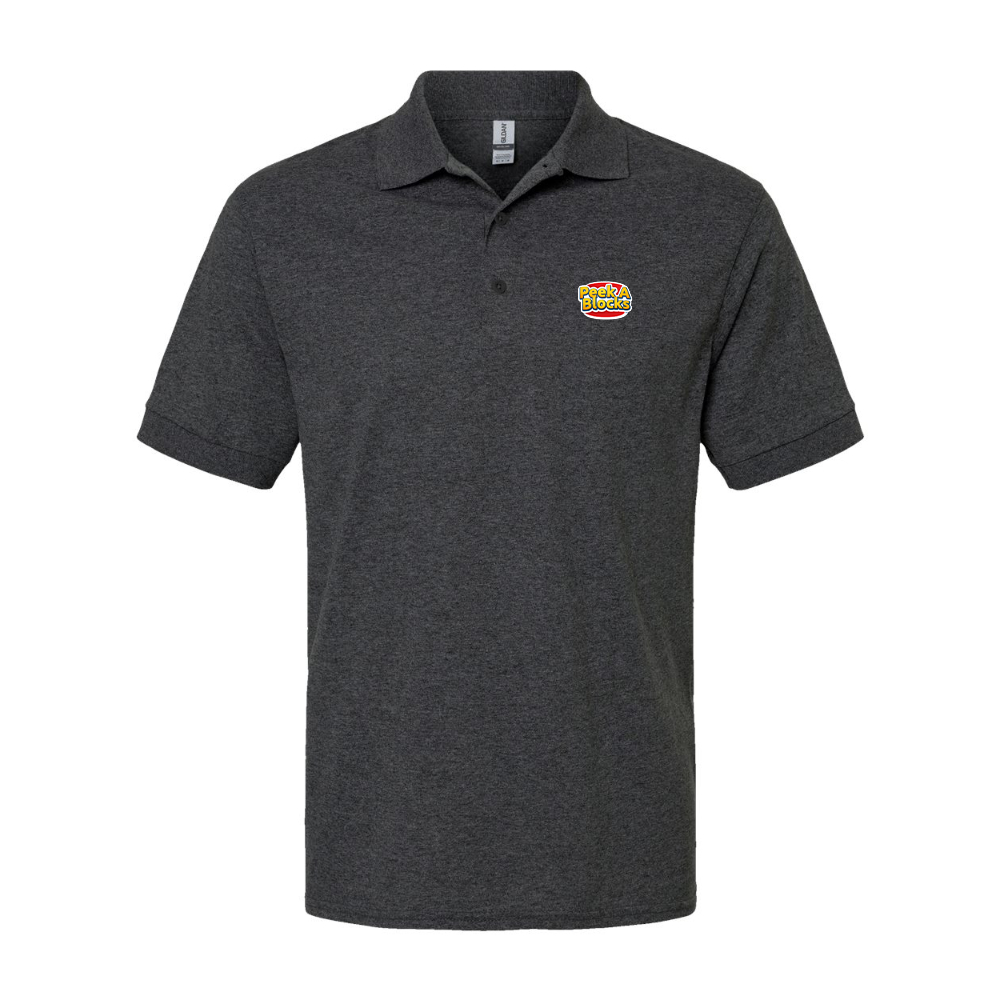 Men's  Peek A Blocks Dry Blend Jersey Polo