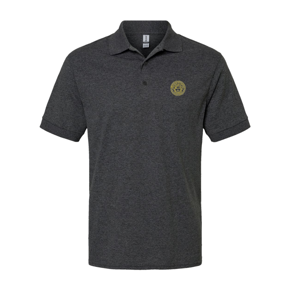 Men's Versace Thumbnail Dry Blend Jersey Polo