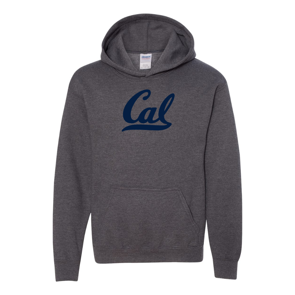 Youth California Golden Bears  Gildan Heavy Blend  Hooded Sweatshirt