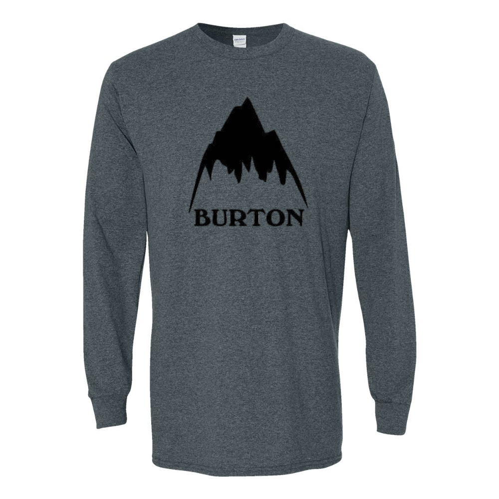 Men's  Burton Mountain  Gildan Heavy Cotton Long Sleeve T-Shirt