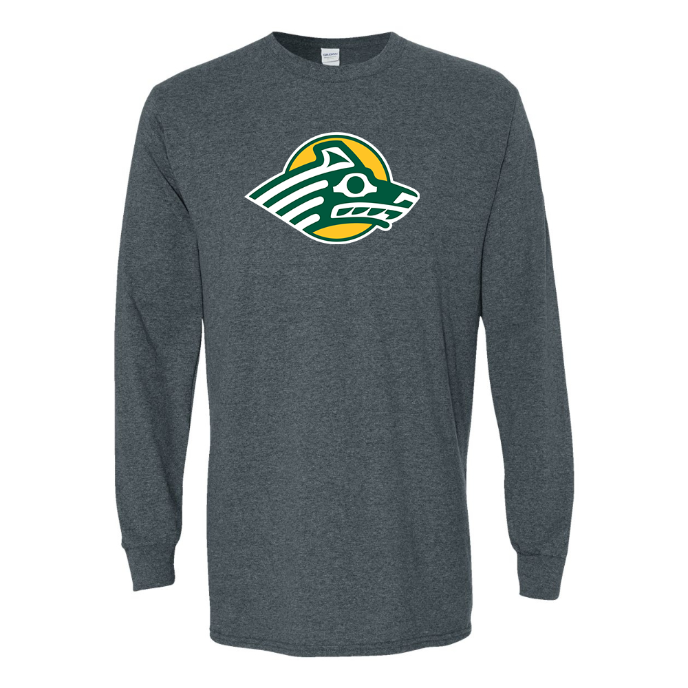 Men's Alaska Anchorage Seawolves  Gildan Heavy Cotton Long Sleeve T-Shirt