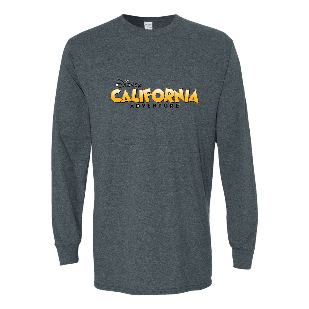 Men's Disney California Adventure Gildan Heavy Cotton Long Sleeve T-Shirt