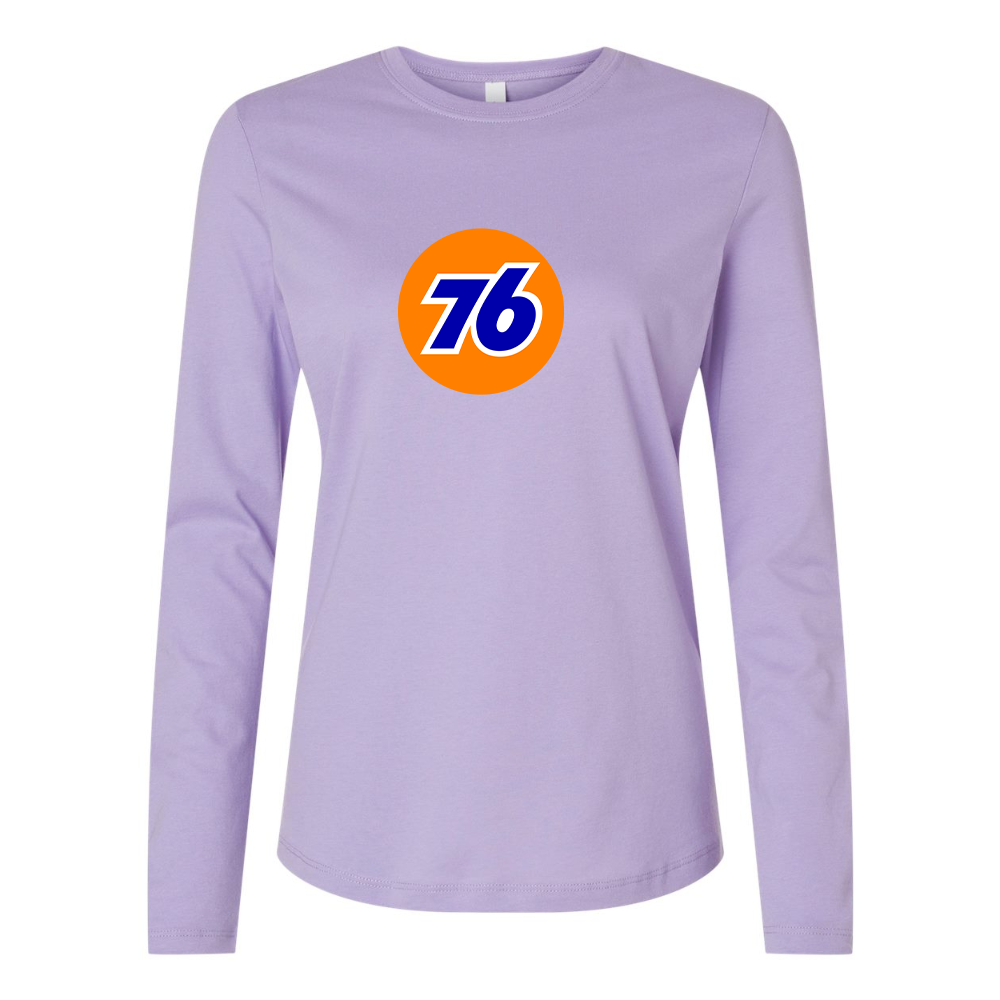 BELLA CANVAS Women’s 76 Gas Station Jersey Long Sleeve Tee
