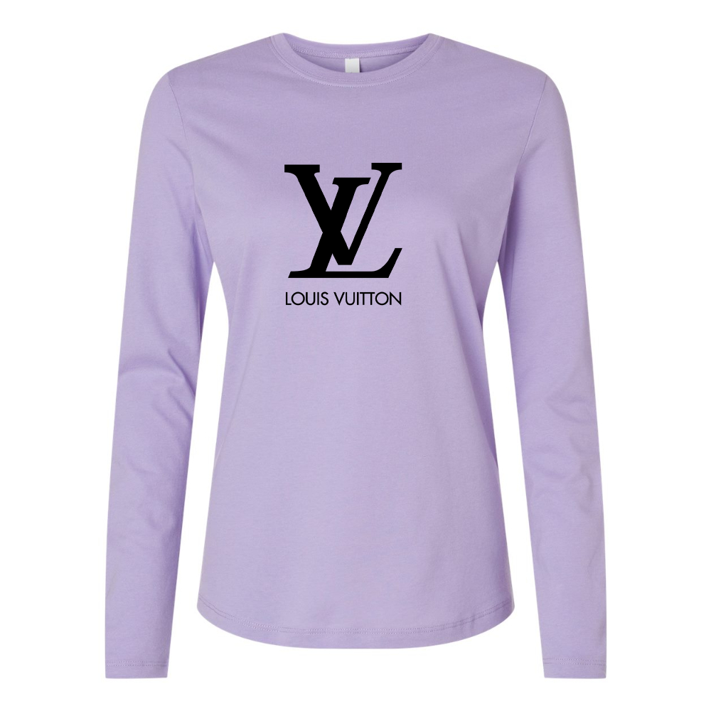 BELLA CANVAS Women’s  Louis VuittonJersey Long Sleeve Tee