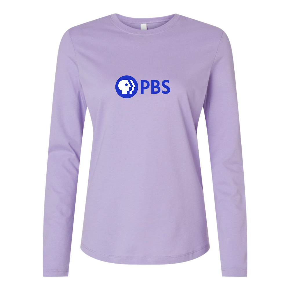 BELLA CANVAS PBS Blue Jersey Long Sleeve Tee
