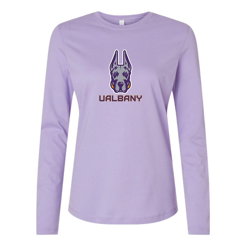 BELLA CANVAS Women’s Albany Great Danes Jersey Long Sleeve Tee