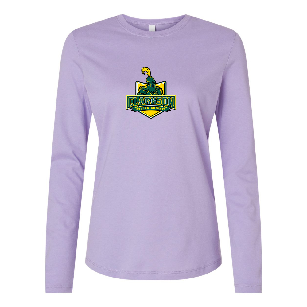 BELLA CANVAS Clarkson Golden Knights Jersey Long Sleeve Tee