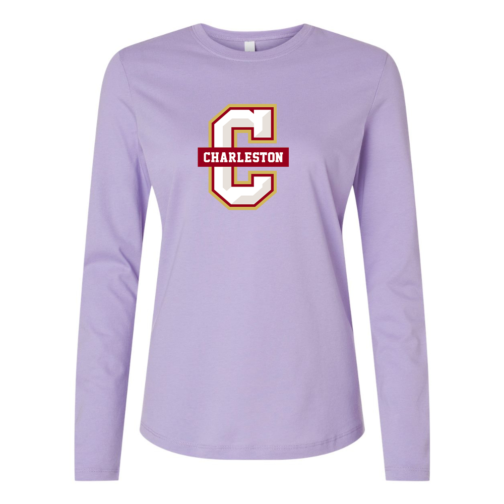 BELLA CANVAS Charleston Cougars Jersey Long Sleeve Tee