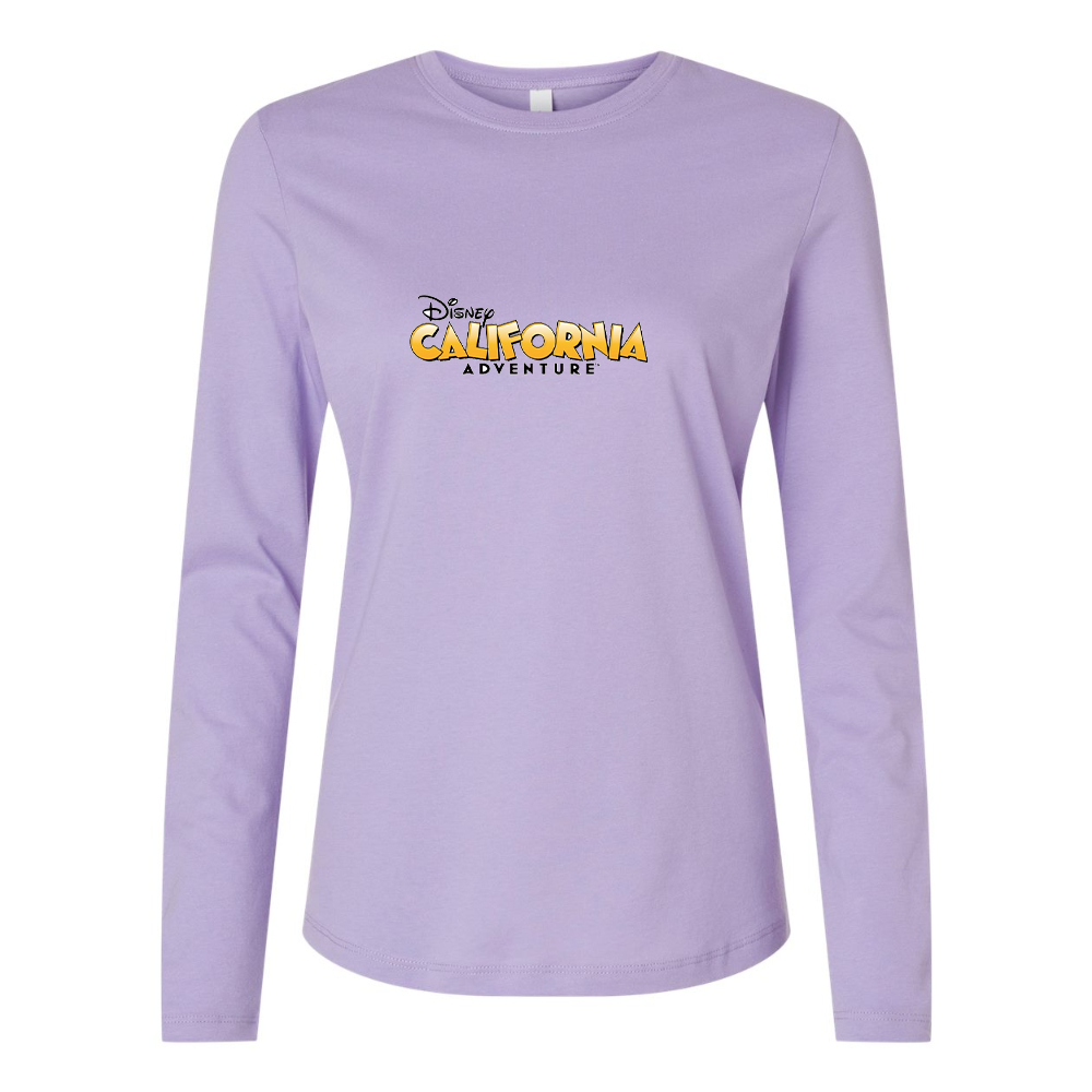 BELLA CANVAS Disney California Adventure Jersey Long Sleeve Tee
