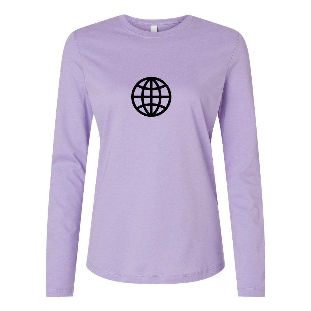 Internet Globe Jersey Long Sleeve Tee