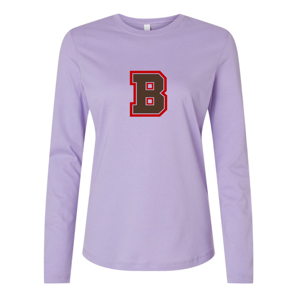 BELLA CANVAS Brown Bears Jersey Long Sleeve Tee