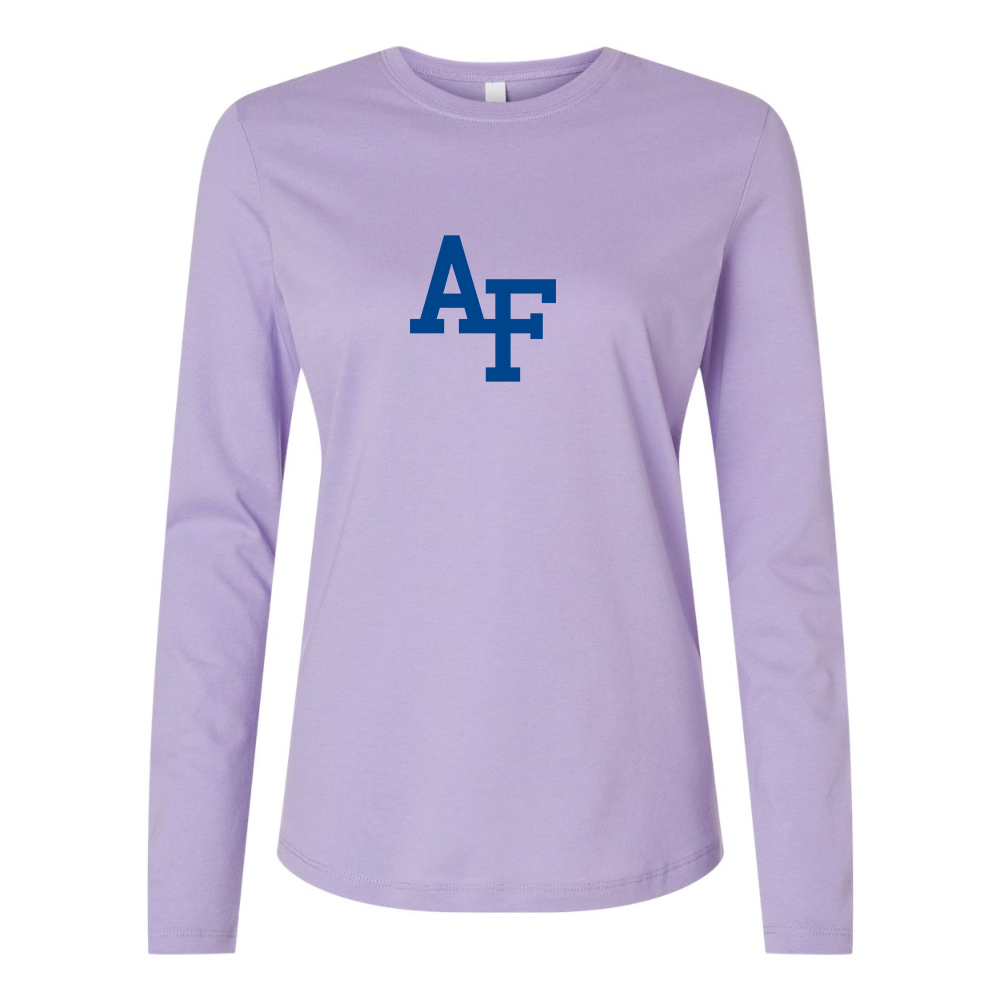 BELLA CANVAS Women’s Air Force Falcons Jersey Long Sleeve Tee