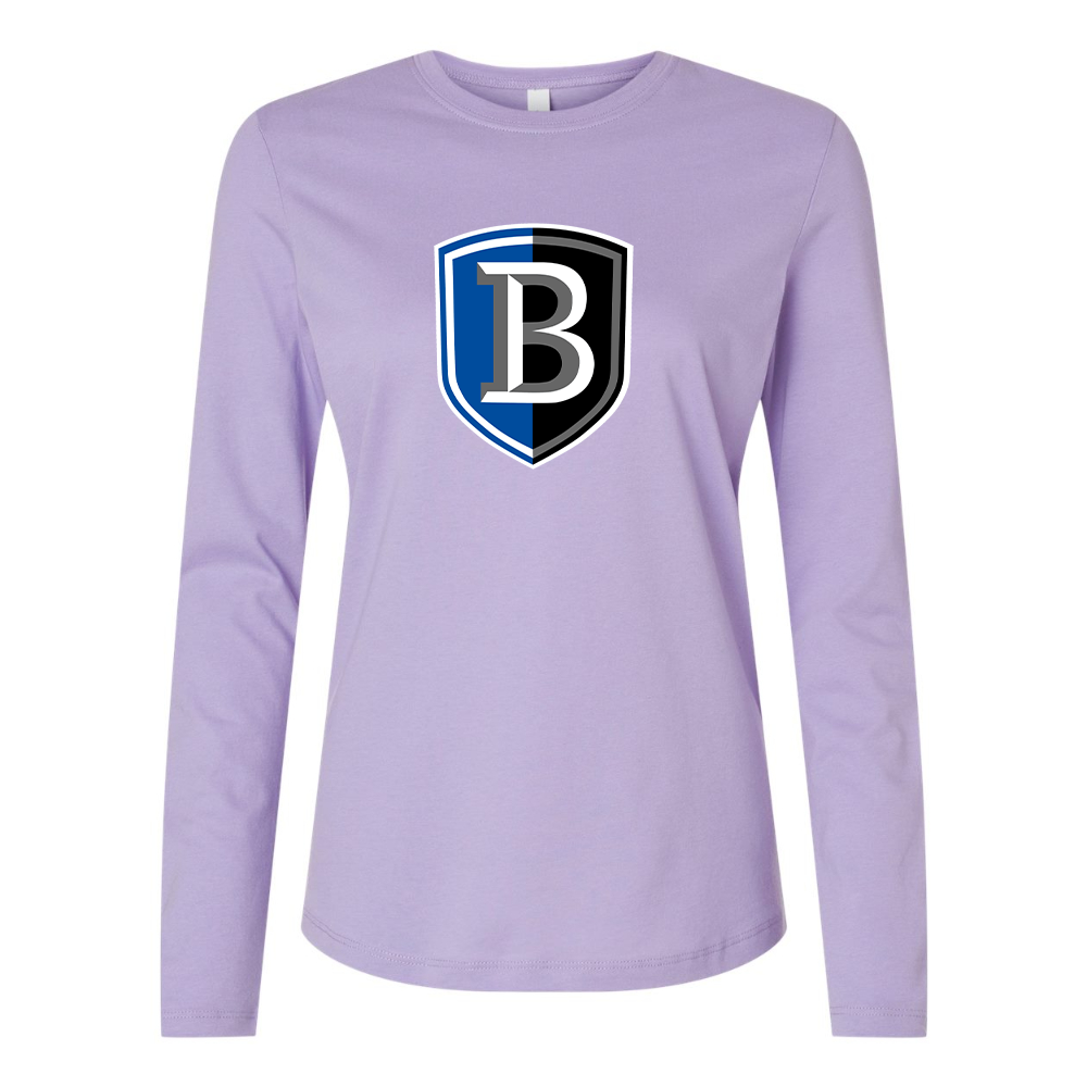 BELLA CANVAS Women’s Bentley Falcons  Jersey Long Sleeve Tee