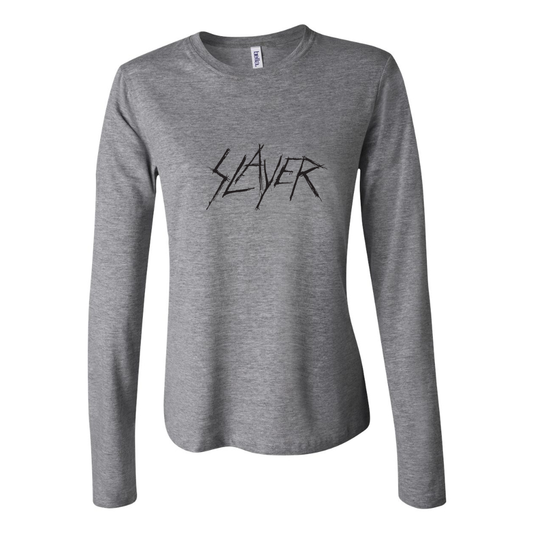 BELLA CANVAS Women’s Slayer Carved  Jersey Long Sleeve Tee