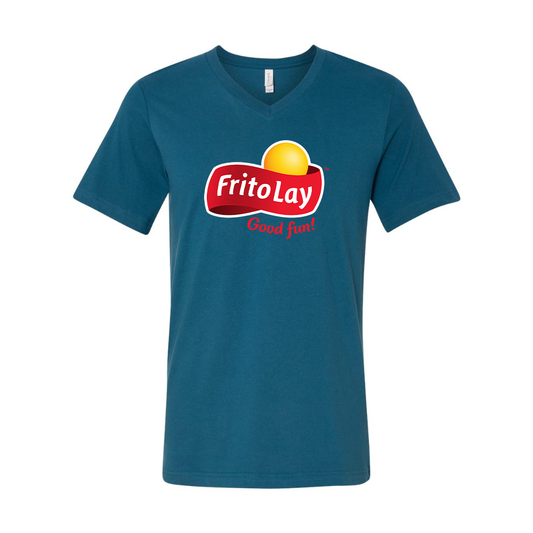 Frito Lay BELLA  CANVAS - Jersey V-Neck T-Shirt