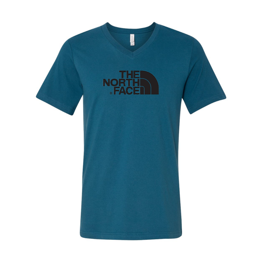 The North Face Black  BELLA  CANVAS - Jersey V-Neck T-Shirt