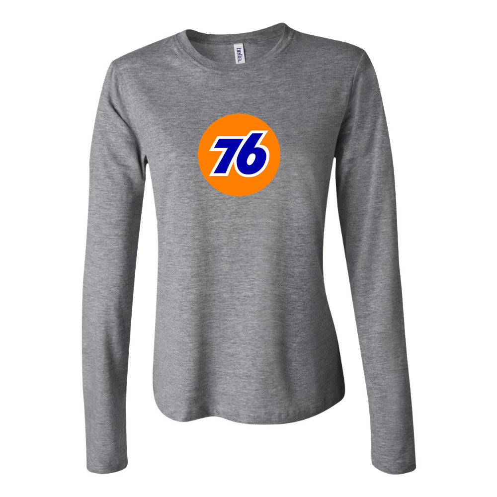 BELLA CANVAS Women’s 76 Gas Station Jersey Long Sleeve Tee
