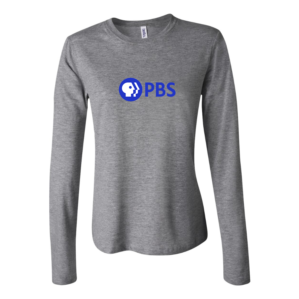BELLA CANVAS PBS Blue Jersey Long Sleeve Tee