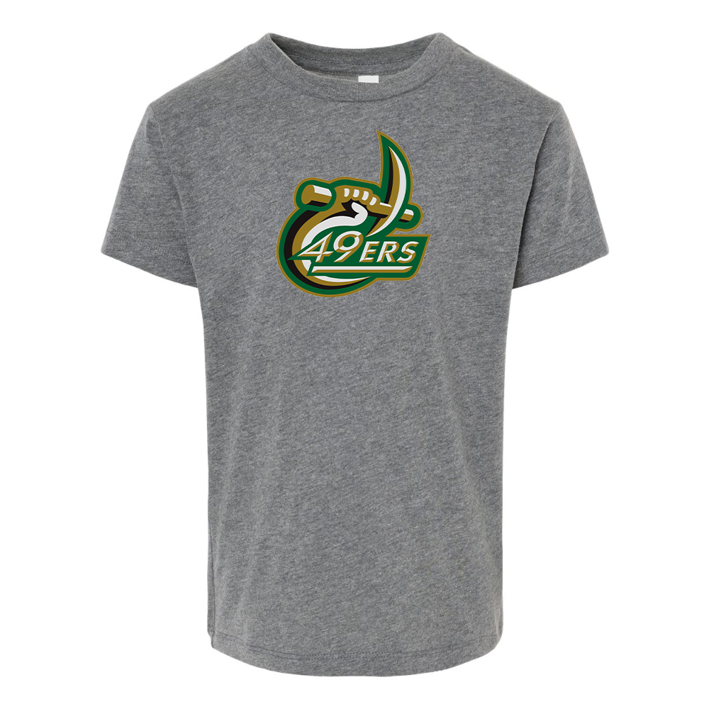 Charlotte 49ers BELLA  CANVAS Toddler Jersey Tee