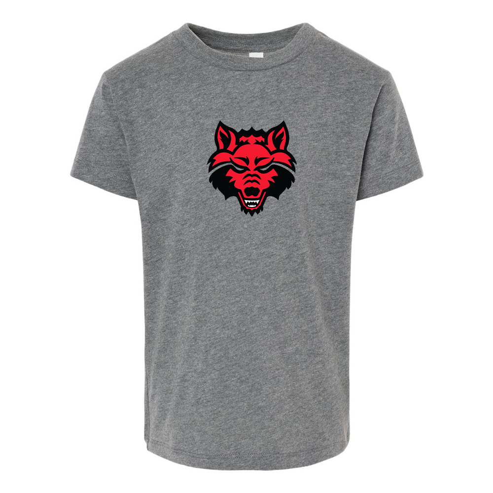 Arkansas State Red Wolves BELLA  CANVAS Toddler Jersey Tee