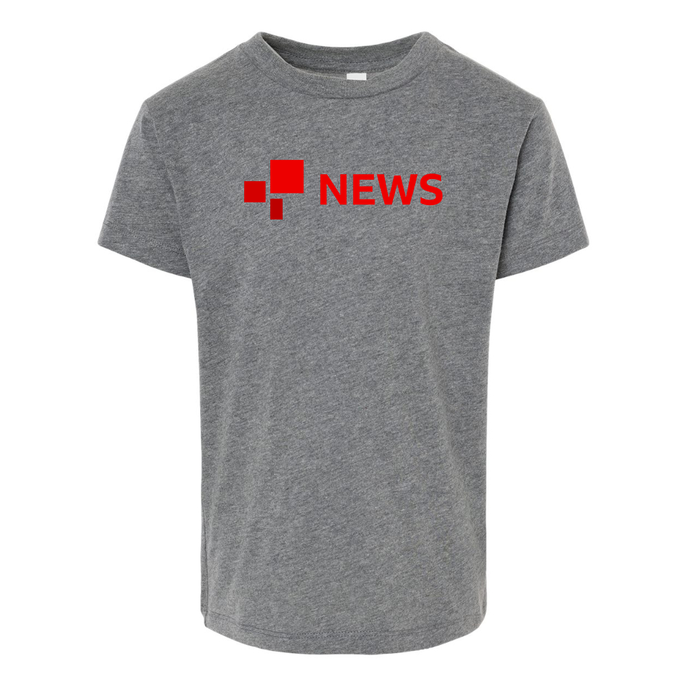 BBC News BELLA  CANVAS Toddler Jersey Tee