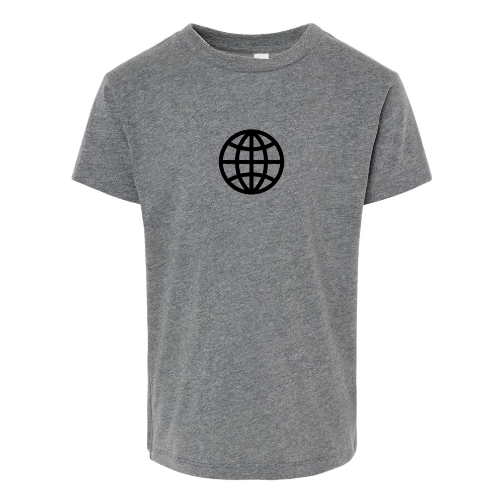 Internet Globe BELLA  CANVAS Toddler Jersey Tee