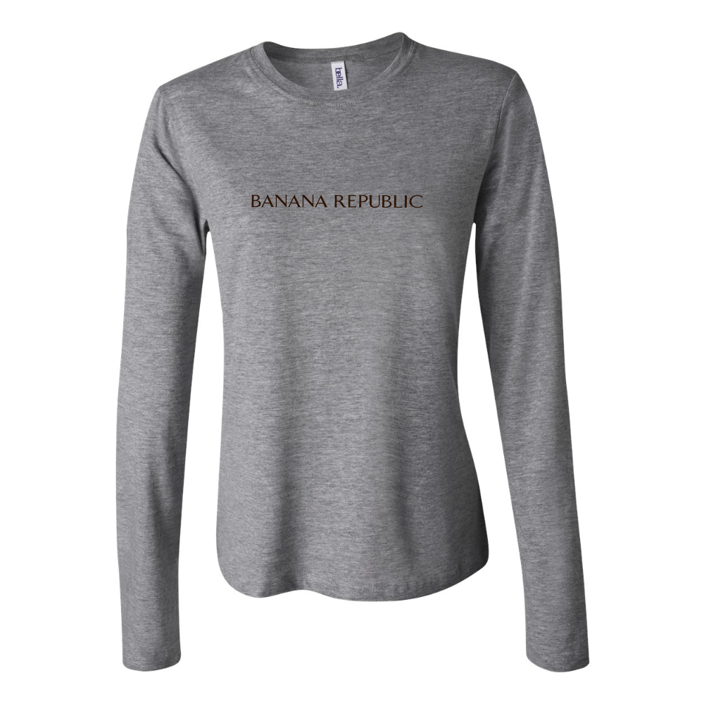 BELLA CANVAS Banana Republic Jersey Long Sleeve Tee