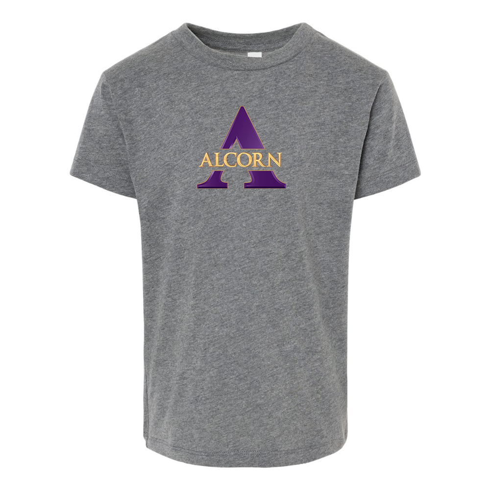 Alcorn State Braves  BELLA  CANVAS Toddler Jersey Tee