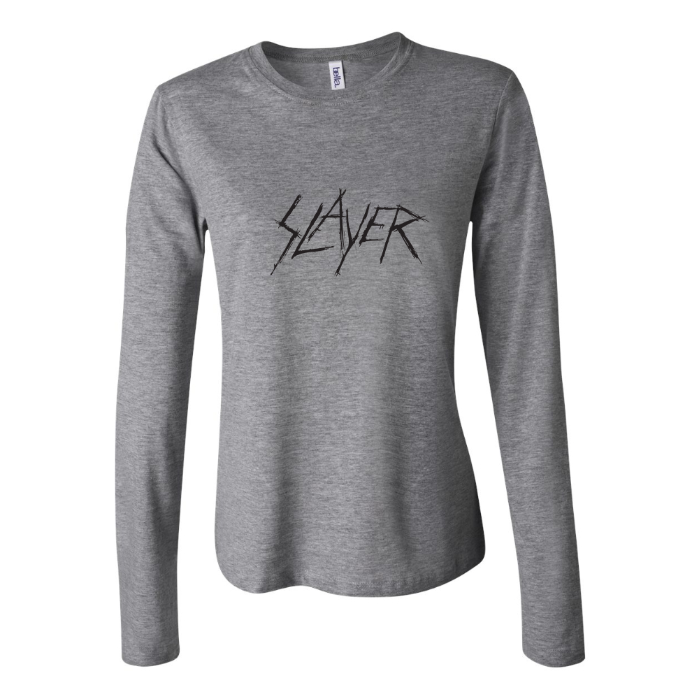 BELLA CANVAS Women’s Slayer Carved  Jersey Long Sleeve Tee