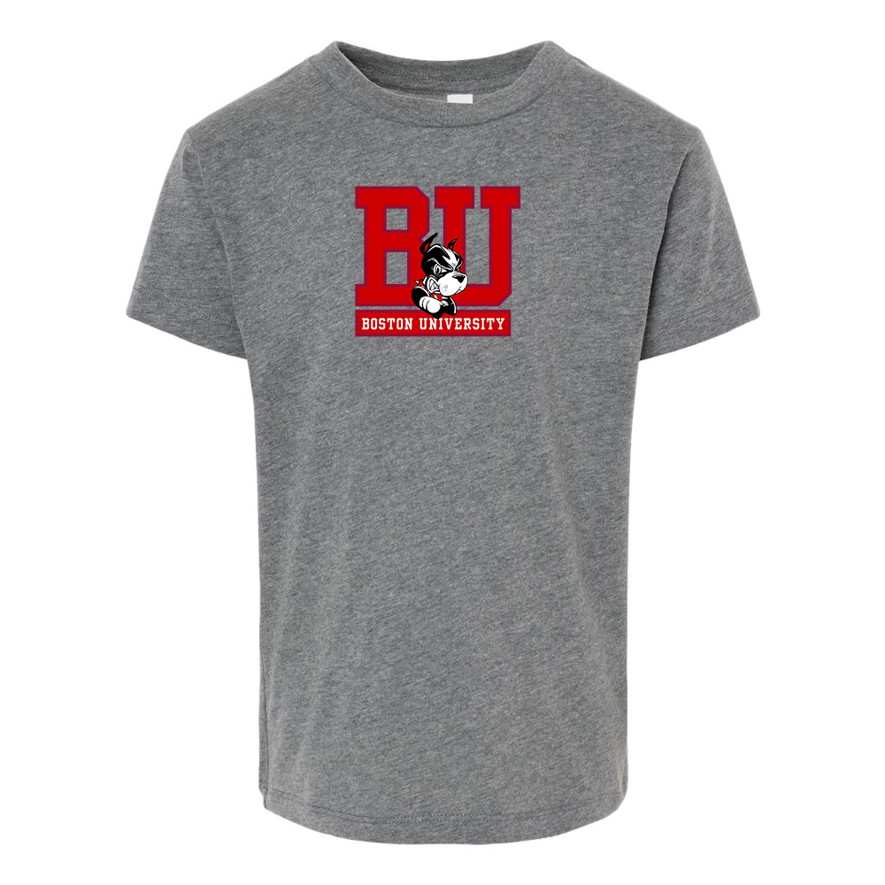 Boston University Terriers BELLA  CANVAS Toddler Jersey Tee