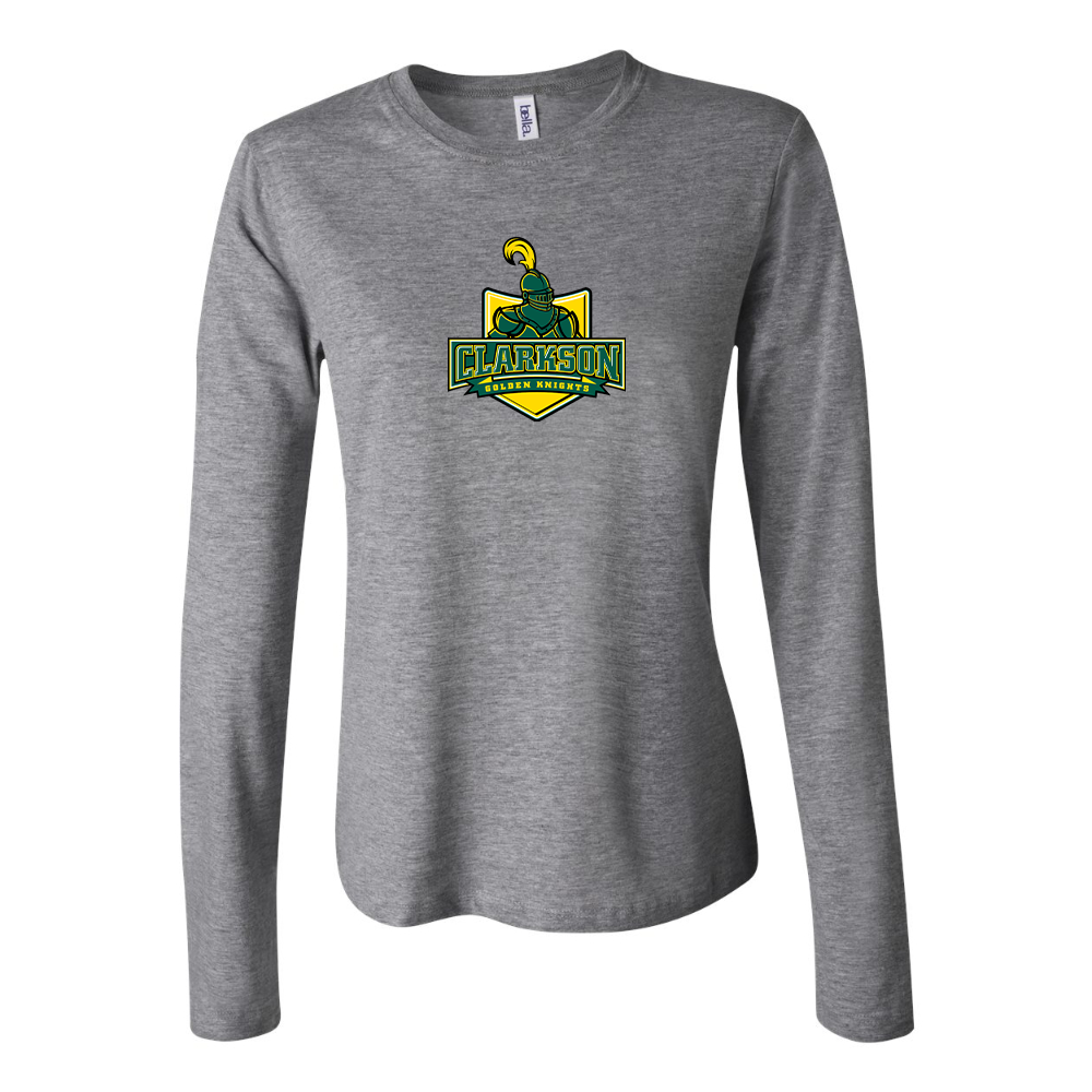 BELLA CANVAS Clarkson Golden Knights Jersey Long Sleeve Tee