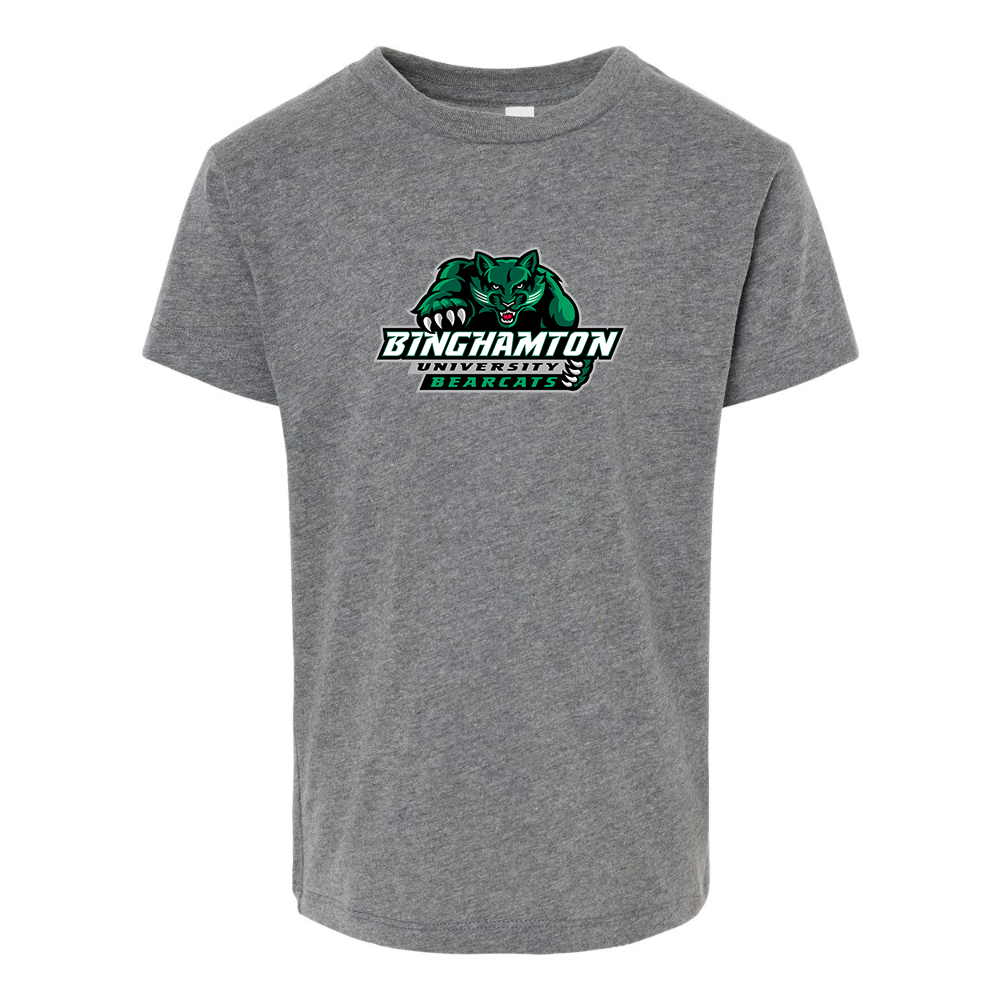 Binghamton Bearcats BELLA  CANVAS Toddler Jersey Tee