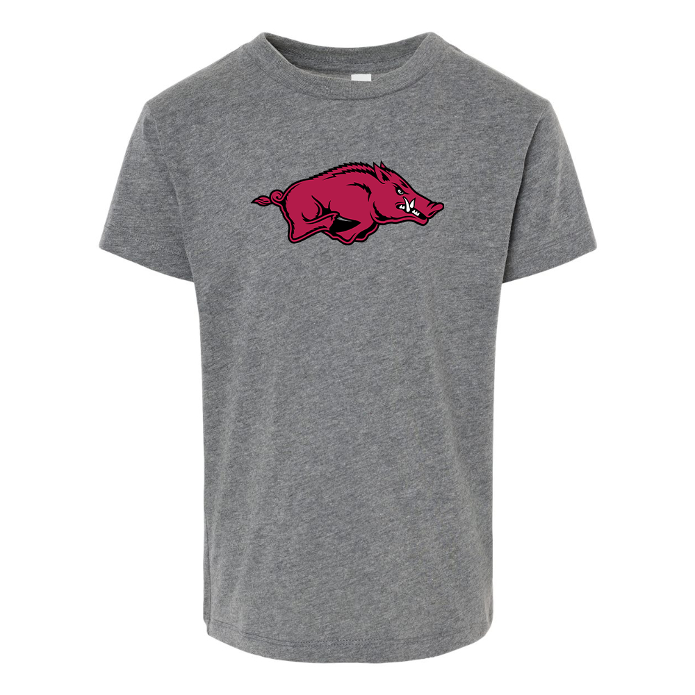 Arkansas Razorbacks BELLA  CANVAS Toddler Jersey Tee