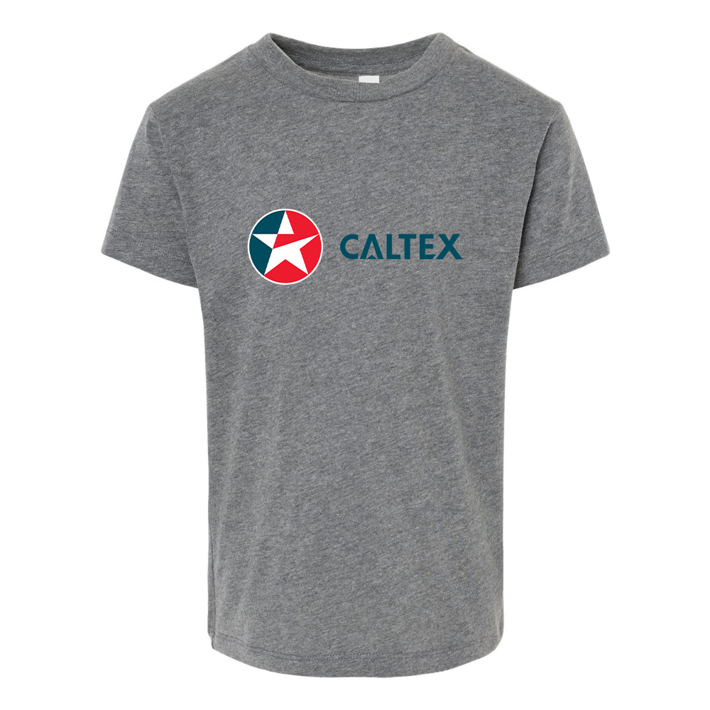 Caltex Gas Station BELLA  CANVAS Toddler Jersey Tee