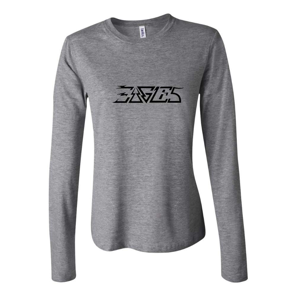 BELLA CANVAS Eagles Jersey Long Sleeve Tee