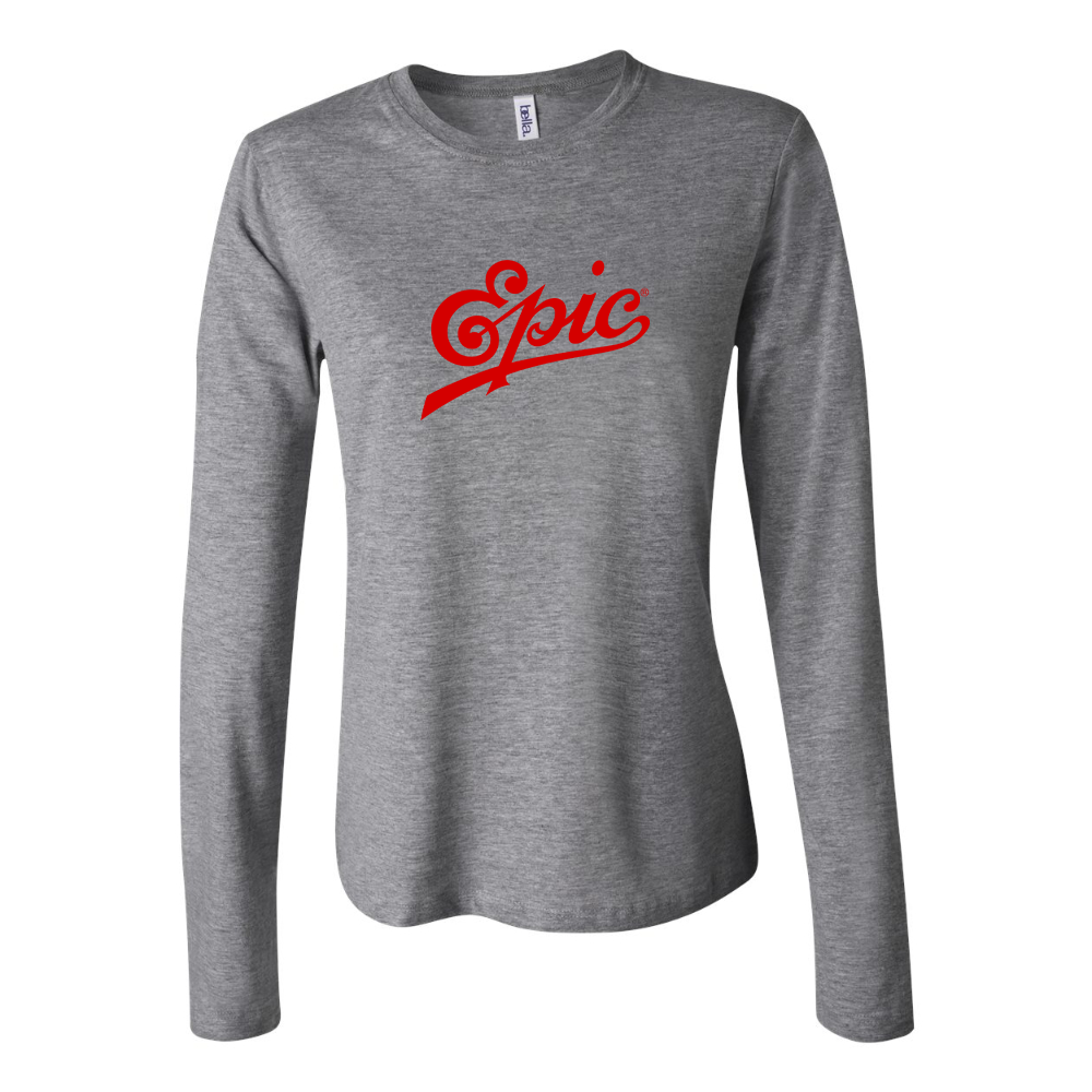BELLA CANVAS Epic Records Jersey Long Sleeve Tee
