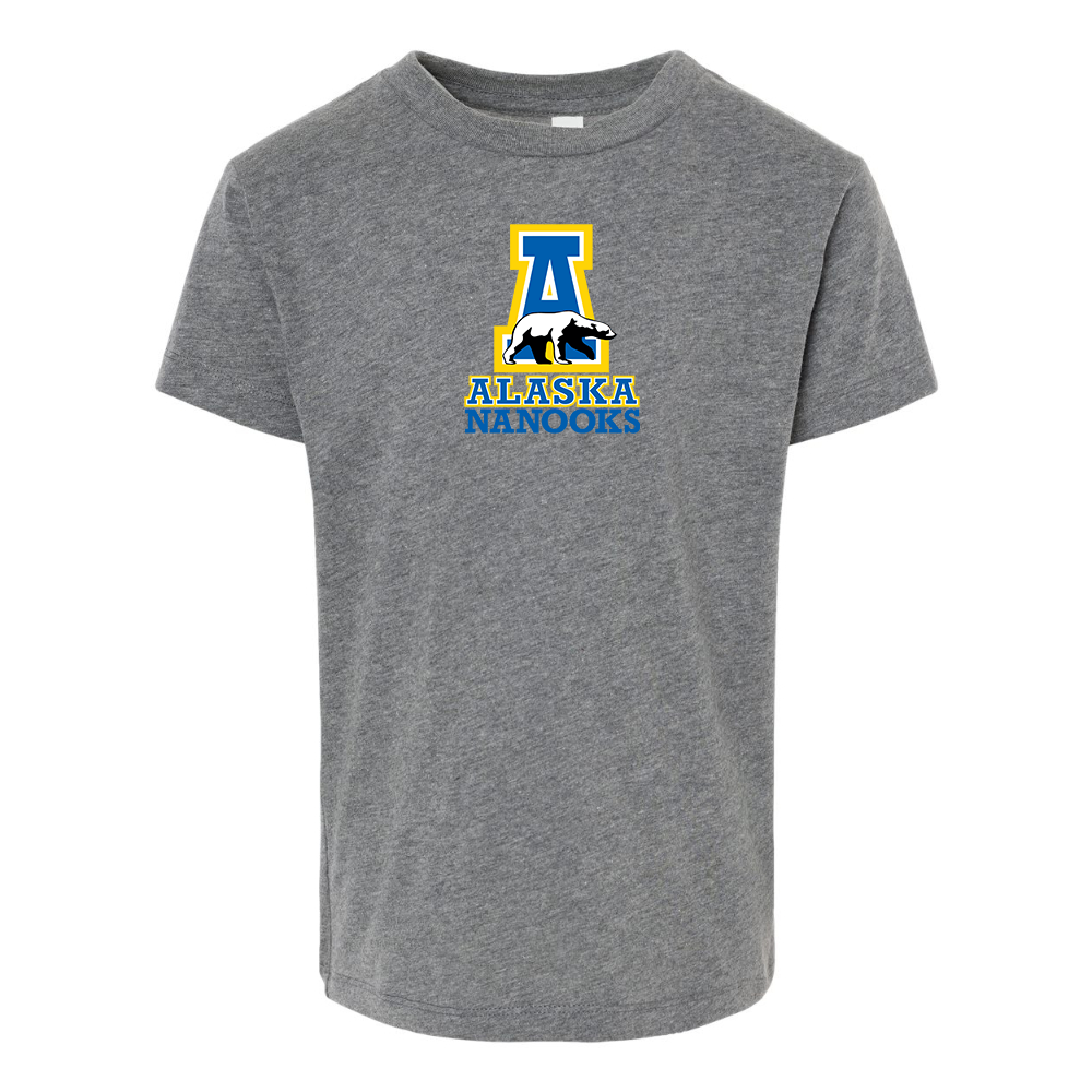 Alaska Nanooks BELLA  CANVAS Toddler Jersey Tee