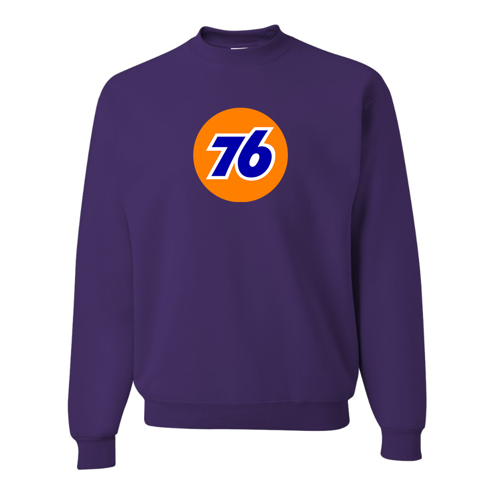 Men's 76 Gas Station  JERZEES NuBlend Crewneck Sweatshirt