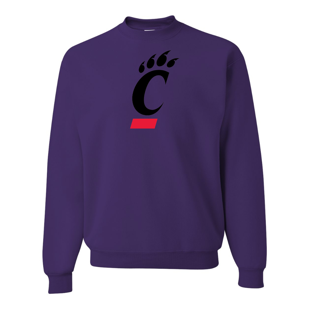 Men's Cincinnati Bearcats JERZEES NuBlend Crewneck Sweatshirt