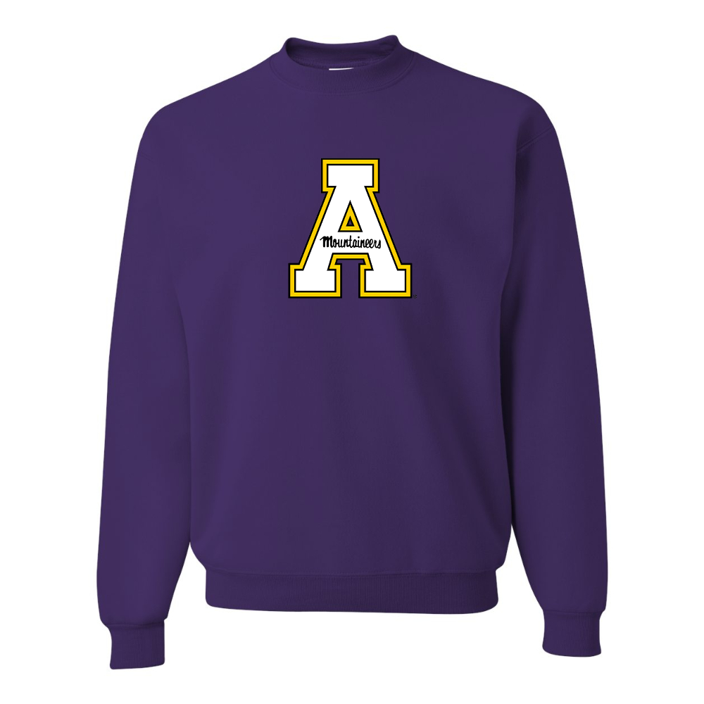 Men's  Appalachian State Mountaineers JERZEES NuBlend Crewneck Sweatshirt