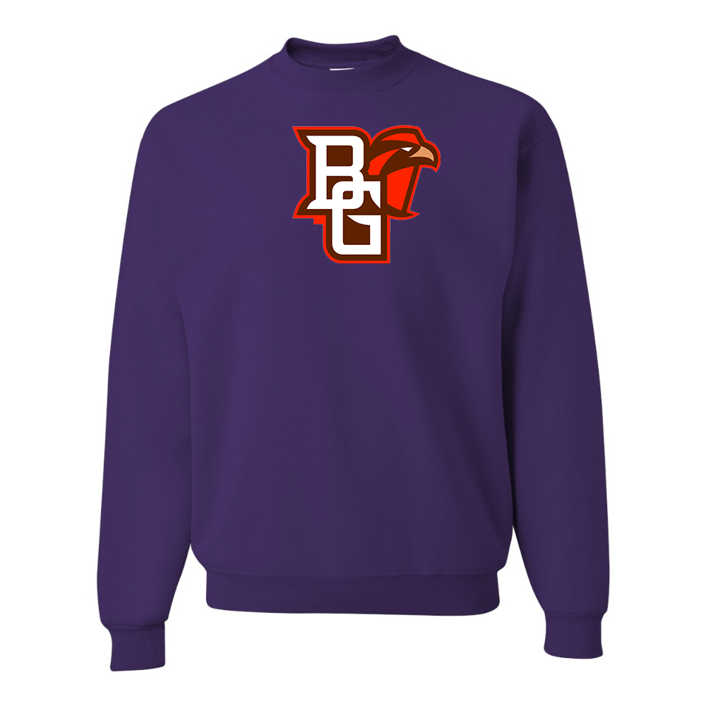 Men's Bowling Green Falcons JERZEES NuBlend Crewneck Sweatshirt