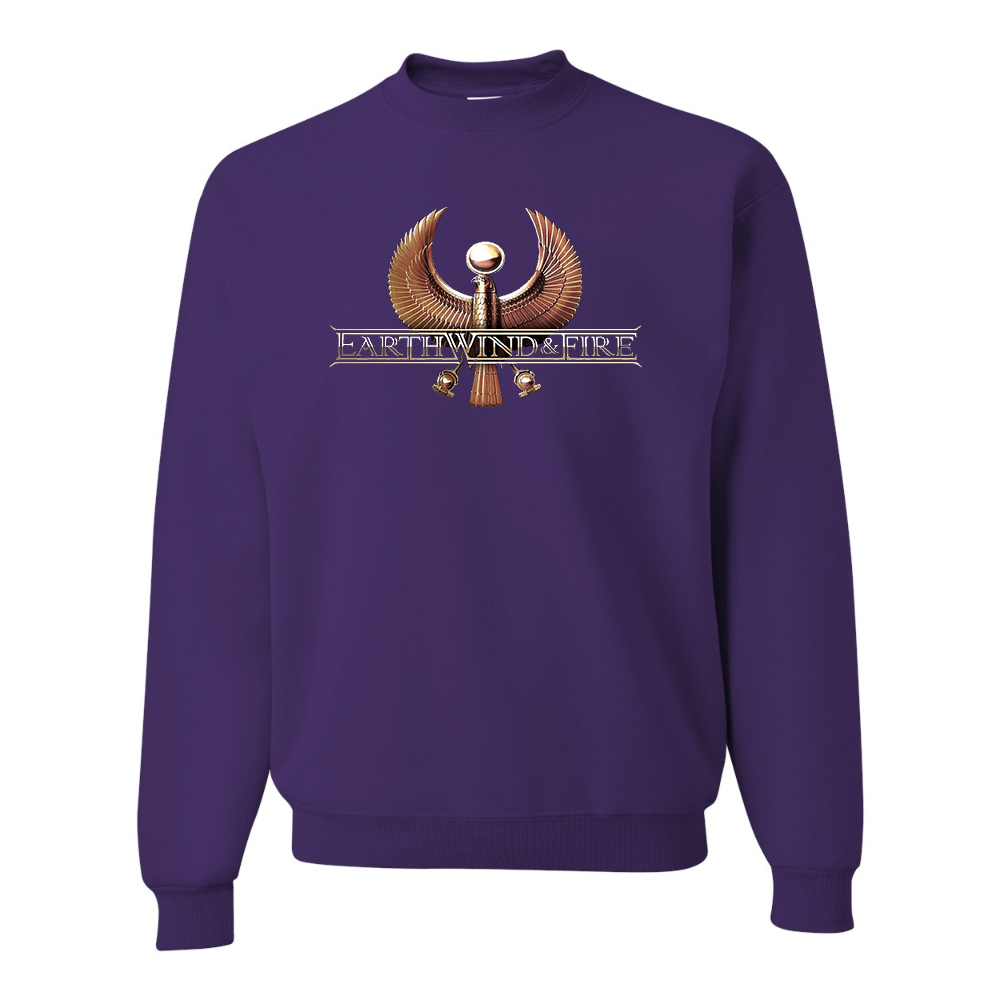 Men's Earth Wind & Fire  JERZEES NuBlend Crewneck Sweatshirt