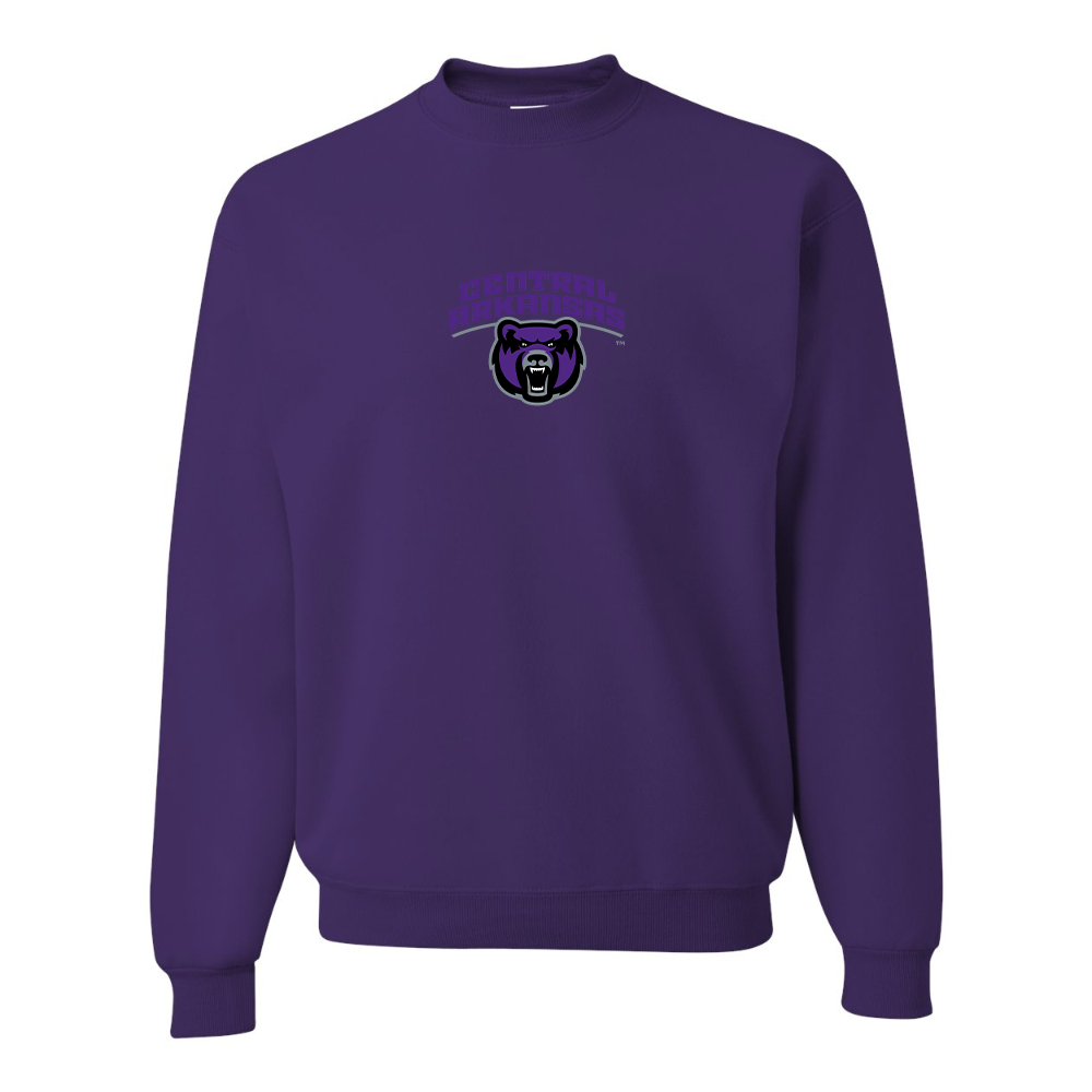 Men's Central Arkansas Bears  JERZEES NuBlend Crewneck Sweatshirt