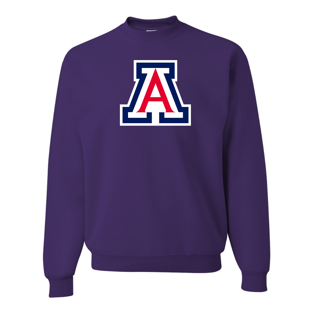 Men's Arizona Wildcats JERZEES NuBlend Crewneck Sweatshirt