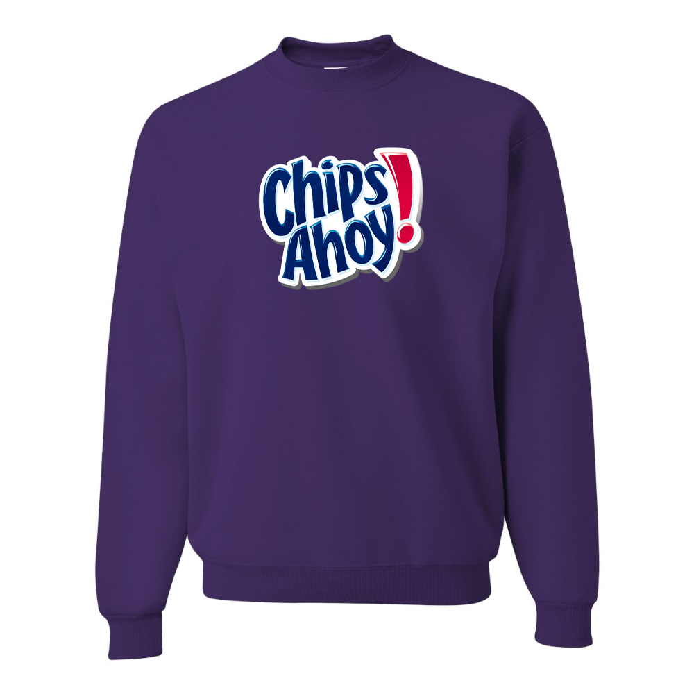 Men's  Chips Ahoy JERZEES NuBlend Crewneck Sweatshirt