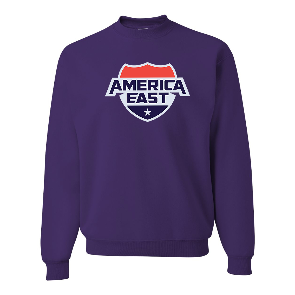 Men's  America East Conference JERZEES NuBlend Crewneck Sweatshirt
