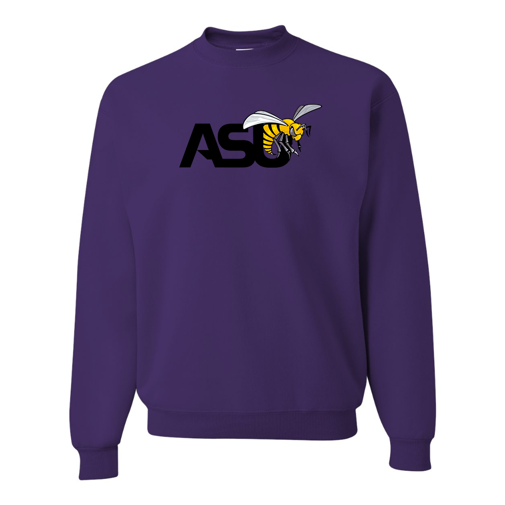Men's Alabama State Hornets  JERZEES NuBlend Crewneck Sweatshirt