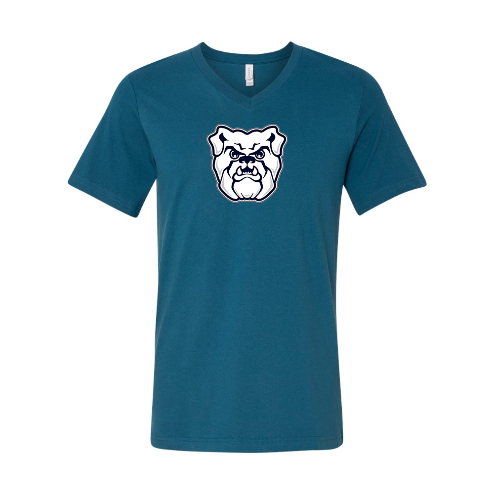 Butler Bulldogs BELLA  CANVAS - Jersey V-Neck T-Shirt