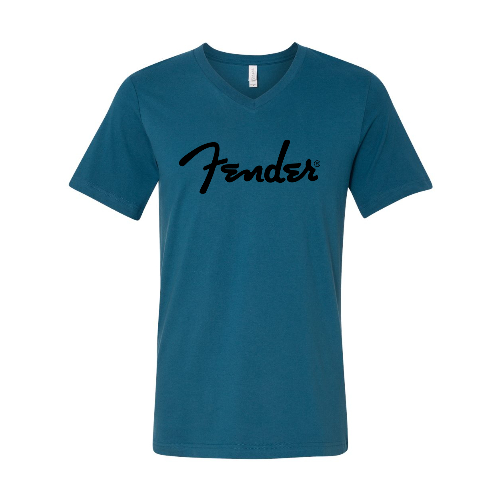 Fender BELLA  CANVAS - Jersey V-Neck T-Shirt