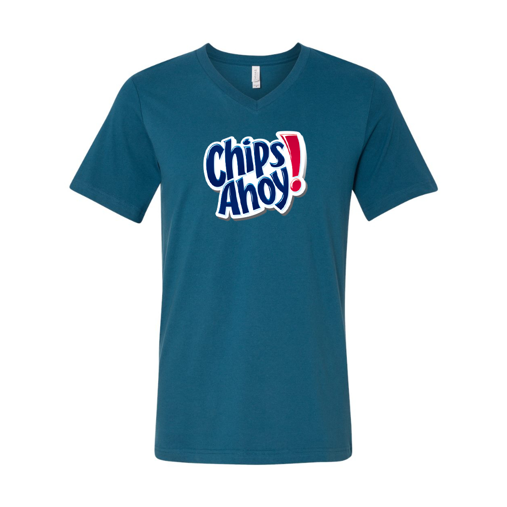 Chips Ahoy BELLA  CANVAS - Jersey V-Neck T-Shirt